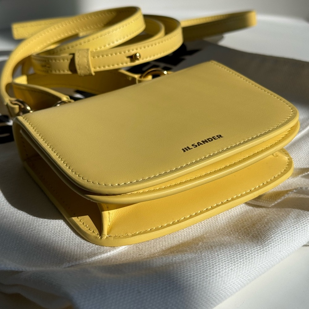 NEW Jil Sander Leather mini bag - Picture 6 of 15